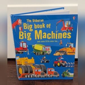 USBORNE Big Book of Big Machines Large Blue Book